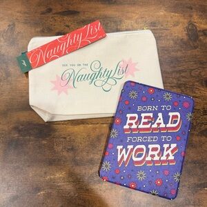 Page the Shop Case for Kindle Paperwhite 2024 7” - Born to Read, Forced to Work